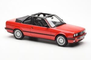 BMW 325i E30 Baur Rojo Metallic Otto 1:18 OT767 Resina - imagen 4 de 6