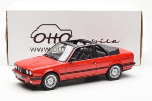 BMW 325i E30 Baur Rojo Metallic Otto 1:18 OT767 Resina - imagen 6 de 6