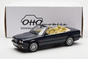 BMW 325i E30 Descapotable Azul Otto 1:18 OT114 Resina - imagen 6 de 6