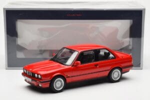 BMW 325i E30 Rojo Norev 1:18 183202 Metal - imagen 6 de 6