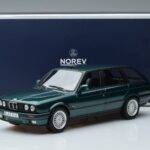 BMW 325i E30 Touring Verde Metálico Norev 1:18 183219 Metal - image 6 of 6