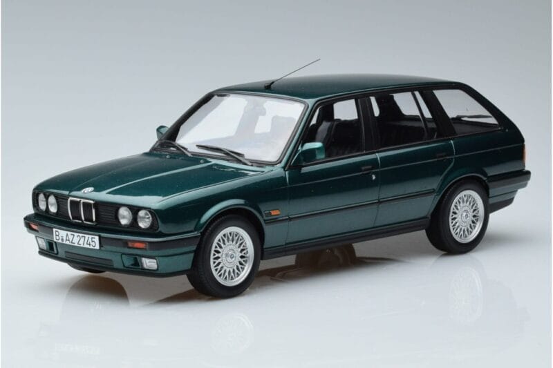 BMW 325i E30 Touring Verde Metálico Norev 1:18 183219 Metal