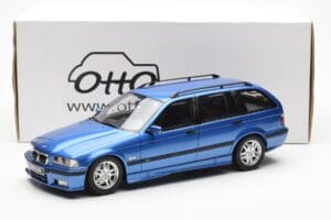 BMW 328i E36 Touring M Package Azul Otto 1:18 OT358 Resina - imagen 6 de 6