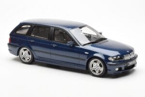 BMW 330i E46 Touring Azul Otto 1:18 OT251 Resina - imagen 4 de 6