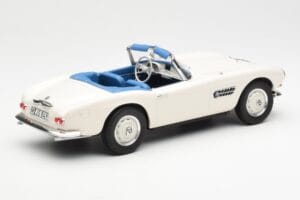 BMW 507 Roadster Blanco Norev 1:18 183232 Metal - imagen 2 de 6