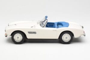BMW 507 Roadster Blanco Norev 1:18 183232 Metal - imagen 3 de 6