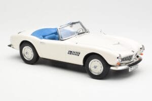 BMW 507 Roadster Blanco Norev 1:18 183232 Metal - imagen 4 de 6