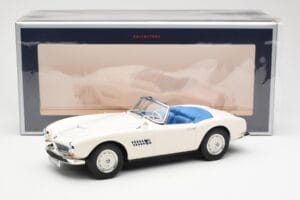 BMW 507 Roadster Blanco Norev 1:18 183232 Metal - imagen 6 de 6
