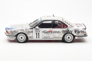 BMW 635 CSi E24 #11 D. Quester / M. Tassin / M. Heger 24 Hours of Spa 1986 AUTOart 1:18 80430145826 Metal - imagen 4 de 8