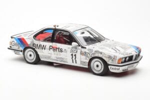 BMW 635 CSi E24 #11 D. Quester / M. Tassin / M. Heger 24 Hours of Spa 1986 AUTOart 1:18 80430145826 Metal - imagen 6 de 8