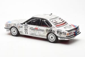 BMW 635 CSi E24 #11 D. Quester / M. Tassin / M. Heger 24 Hours of Spa 1986 AUTOart 1:18 80430145826 Metal - imagen 7 de 8