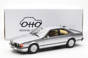 BMW 635 CSi E24 Plata Otto 1:18 OT313 Resina - imagen 6 de 6