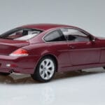 BMW 645Ci E63 Rojo Oscuro Kyosho 1:18 08701CR Metal - image 3 of 7