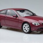 BMW 645Ci E63 Rojo Oscuro Kyosho 1:18 08701CR Metal - image 5 of 7