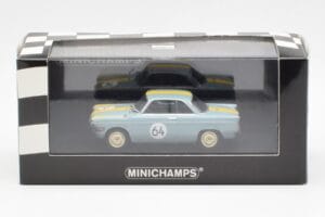 BMW 700 Sport #64 Hulbusch / Stausberg 12 Hours of Nurburgring 1961 Minichamps 1:43 400612364 Metal - imagen 4 de 4