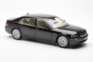 BMW 760Li E66 Negro Kyosho 1:18 08572BK Metal - imagen 6 de 9