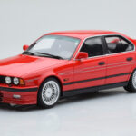 BMW Alpina B10 E34 Biturbo Rojo Otto 1:18
