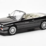 BMW Alpina C2 E30 2.7 Cabriolet Negro MCG 1:18
