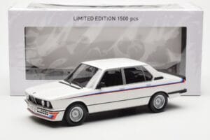 BMW M535i E12 Blanco Norev 1:18 183265 Metal - imagen 5 de 5