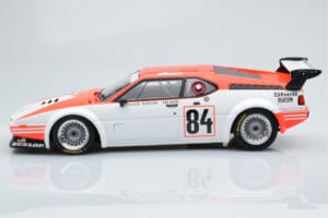 BMW M1 Equipe Dominique Lacaud #84 H. Stuck / Burger / D. Lacaud 24 Hours of Le Mans 1980 Minichamps 1:18 155802984 Metal - imagen 3 de 6