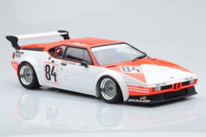 BMW M1 Equipe Dominique Lacaud #84 H. Stuck / Burger / D. Lacaud 24 Hours of Le Mans 1980 Minichamps 1:18 155802984 Metal - imagen 4 de 6