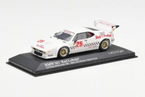 BMW M1 IMSA #25 Red Lobster Cowart / Miller LA Times Grand Prix Winner 1981 Minichamps 1:43 430812525 Metal - imagen 2 de 4