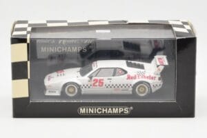 BMW M1 IMSA #25 Red Lobster Cowart / Miller LA Times Grand Prix Winner 1981 Minichamps 1:43 430812525 Metal - imagen 4 de 4