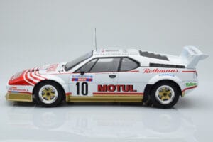 BMW M1 Motul #10 B. Darniche / A. Mahe Rally Tour de Corse 1982 IXO 1:18 18RMC114 Metal - imagen 3 de 6