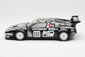 BMW M1 #111 Team MK Motorsport J-L. Witmeur / Krankenberg / Libert 24 Hours of Le Mans 1986 Minichamps 1:18 180862911 Metal - imagen 4 de 8