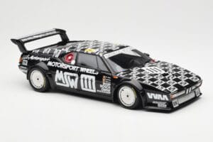 BMW M1 #111 Team MK Motorsport J-L. Witmeur / Krankenberg / Libert 24 Hours of Le Mans 1986 Minichamps 1:18 180862911 Metal - imagen 6 de 8