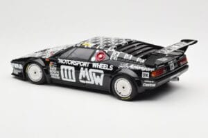 BMW M1 #111 Team MK Motorsport J-L. Witmeur / Krankenberg / Libert 24 Hours of Le Mans 1986 Minichamps 1:18 180862911 Metal - imagen 7 de 8