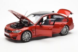 BMW M3 Competition F80 Sakhir Naranja Norev 1:18 80432411553 Metal - imagen 2 de 8