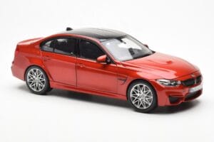 BMW M3 Competition F80 Sakhir Naranja Norev 1:18 80432411553 Metal - imagen 6 de 8