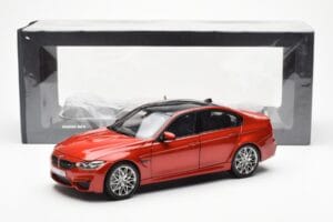 BMW M3 Competition F80 Sakhir Naranja Norev 1:18 80432411553 Metal - imagen 8 de 8
