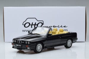 BMW M3 E30 Descapotable Negro Otto 1:18 OT1012 Resina - imagen 6 de 6