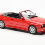 BMW M3 E30 Descapotable Rojo Otto 1:18 - image 4 of 6