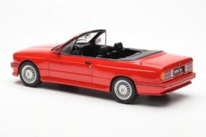 BMW M3 E30 Descapotable Rojo Otto 1:18 OT077 Resina - imagen 5 de 6