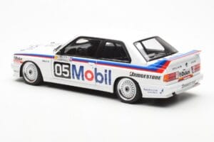 BMW M3 E30 #5 P. Brock Mobil ATCC 1988 AUTOart 1:18 88845 Metal - imagen 7 de 8
