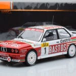 BMW M3 E30 Bastos #1 R. Ravaglia / E. Pirro / E. Van de Poele 24 Hours of Spa 1991 IXO 1:18 - image 6 of 6