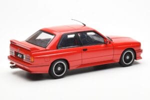 BMW M3 E30 Sport Evolution Cecotto Edition Rojo AUTOart 1:18 70566 Metal - imagen 3 de 8