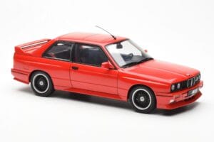 BMW M3 E30 Sport Evolution Cecotto Edition Rojo AUTOart 1:18 70566 Metal - imagen 6 de 8