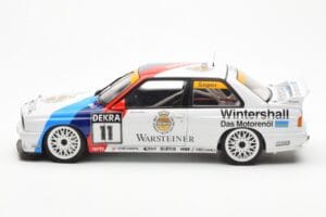 BMW M3 E30 #11 S. Soper Warsteiner DTM 1991 AUTOart 1:18 89146 Metal - imagen 4 de 8