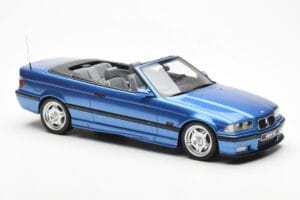 BMW M3 E36 Descapotable Azul Otto 1:18 OT279 Resina - imagen 4 de 5