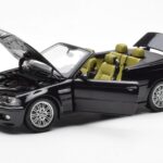BMW M3 E46 Cabriolet Negro Kyosho 1:18 - image 2 of 8