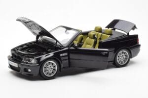 BMW M3 E46 Cabriolet Negro Kyosho 1:18 80430024431 Metal - imagen 2 de 8
