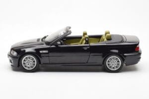 BMW M3 E46 Cabriolet Negro Kyosho 1:18 80430024431 Metal - imagen 4 de 8