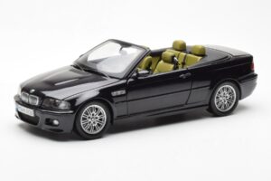 BMW M3 E46 Cabriolet Negro Kyosho 1:18 80430024431
