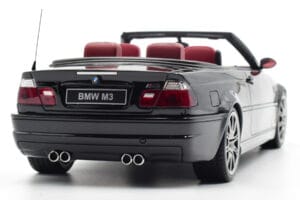 BMW M3 E46 Cabrio Negro Otto 1:18 OT380 Resina - imagen 7 de 9