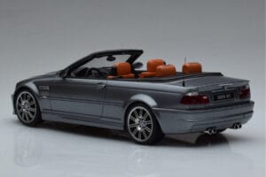 BMW M3 E46 Descapotable Gris Otto 1:18 OT1006 Resina - imagen 5 de 6