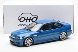 BMW M3 E46 Azul Otto 1:18 OT790 Resina - imagen 6 de 6